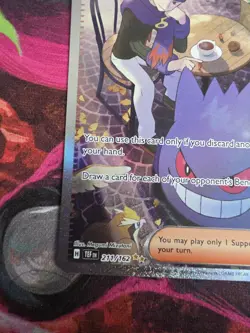 Pokemon Morty's Conviction Special Illustration Rare Temporal Forces 211/162 NM - Image 5