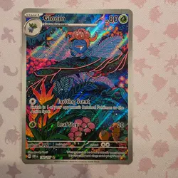 Pokemon TCG SV03 Obsidian Flames Gloom 198/197 Illustration Rare Holo Stage 1 8… - Image 1