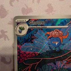 Pokemon TCG SV03 Obsidian Flames Gloom 198/197 Illustration Rare Holo Stage 1 8… - Image 4