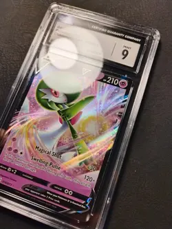 Pokemon Gardevoir v Holo Ultra Rare 16/73 Champions Path CGC 9 Mint Graded - Image 3