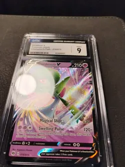 Pokemon Gardevoir v Holo Ultra Rare 16/73 Champions Path CGC 9 Mint Graded - Image 5