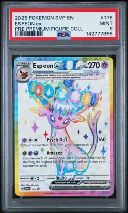 PSA 9 ESPEON EX 175 BLACK STAR PROMO PRISMATIC EVOLUTION COLLECTION POKEMON 😍 - Image 1