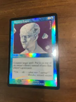 Memory Lapse - FOIL - MTG Judge Promo - Excellent Condition - Image 2