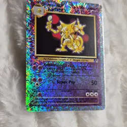 Pokemon Kadabra Legendary Collection 49/110 Reverse Holo Uncommon 2002 Stage 1 … - Image 2