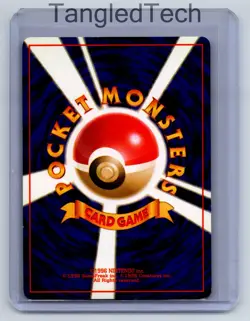 Pokemon Double Colorless Energy Expansion Pack Vintage Old Back Japanese Near Mi - Image 2