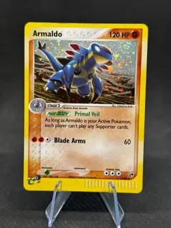 Armaldo #1/100 EX Sandstorm EX Ruby & Sapphire NM/Near Mint Pokemon 2003 - Image 1