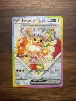 Pokemon TCG Eevee EX Promo SVP 174 Prismatic Evolutions - Image 1