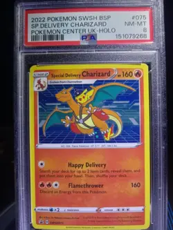 Special Delivery Charizard 2022 Holo Pokemon Center UK Promo English #075 - Image 1