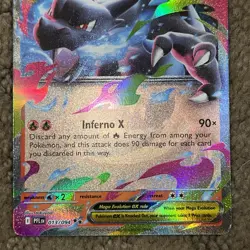Pokemon TCG Mega Charizard X ex - 013/094 - ME02: Phantasmal Flames (PFL) - Image 4