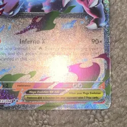 Pokemon TCG Mega Charizard X ex - 013/094 - ME02: Phantasmal Flames (PFL) - Image 5
