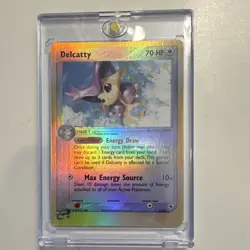 Pokemon Delcatty 5/109 EX Ruby & Sapphire Reverse Holo Rare LP - Image 1