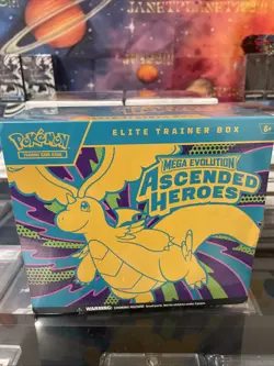Pokemon Ascended Hero's Elite Trainer Box Sealed ETB - SHIPPING ASAP - Image 1