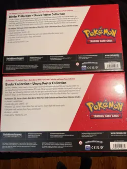 Pokemon TCG Scarlet & Violet Black Bolt or White Flare Binder 2-Pack - Image 2