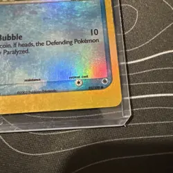 Pokemon Mudkip Ruby and Sapphire Reverse Holo Common 59/109 50 HP Basic 2003 LP - Image 2