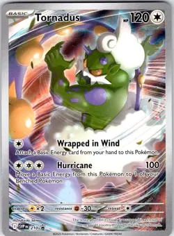 TORNADUS 210 HOLO SCARLET & VIOLET PROMO POKEMON NM/M - Image 1