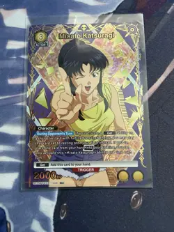 Union Arena Evangelion UE15BT 2 Card Misato Katsuragi R* - Image 1