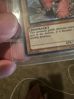 Yu-Gi-Oh! 1st Edition Sabersaurus #LCJW-EN143 Near Mint - Image 2