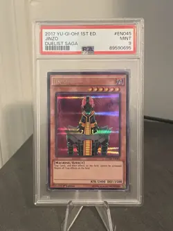 Jinzo DUSA-EN045 Ultra Rare Yu-Gi-Oh Card 1st Edition Duelist Saga 2017 - Image 1