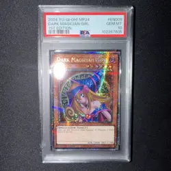 YUGIOH PSA 10 2024 Dark Magician Girl MP24-EN009 QCR 1st Edition - Image 1