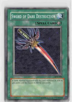 Starter Deck: Yugi Common MP SDY-020 Sword of Dark Destruction - Image 1