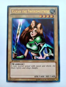Yugioh - 1x Kanan The Swordmistress - LCYW-EN228 - 1st Edition - NM - Image 1