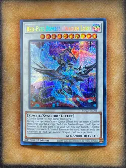 Yugioh Red-Eyes Zombie Dragon Lord MP23-EN083 Secret Rare 1st Ed NM - Image 1