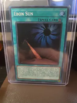 Yu-Gi-Oh! EBON SUN (BLTR-EN027) Secret Rare 1st Edition Pack Fresh - Image 1