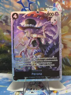 2026 One Piece TCG Heroines Edition Perona Super Rare #EB03-045 ENG - Image 1