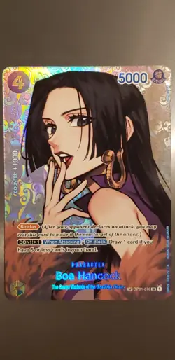 Boa Hancock SP OP01-078 SR Kingdoms of Intrigue OP04 English One Piece TCG NM - Image 1