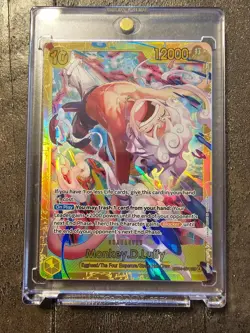 Monkey.D.Luffy EB04-061 SEC Adventures On Kami’s Island One Piece English Gold - Image 1