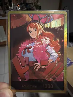 DON!! Card (Nami) (Gold) Extra Booster: One Piece Heroines Edition Foil - Image 1