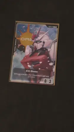 Gundam TCG Ex Base EXBP-013 Mobile Suit Seed Destiny Promo Card Holo - Image 1