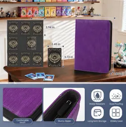 Pokemon Gengar At Pokemon Tower Laser Engraved 9 Slot 540 Card Binder Custom! - Image 3