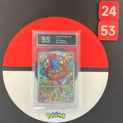 Riolu AR Full Art M1L 068/063 Mega Brave japanese Pokemon Card Grade9.5 - Image 1