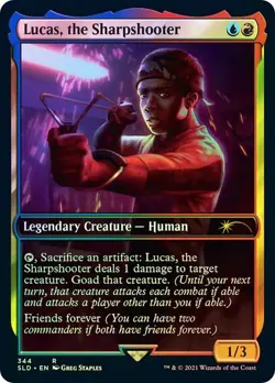 Lucas, The Sharpshooter x1 Secret Lair Drop Foil MTG Magic the Gathering Card - Image 1