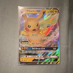 Pokemon TCG Pikachu GX SM232 Promo Holo Basic Card SM The Pokemon Company - Image 1