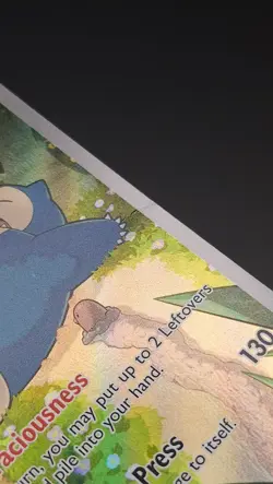 Pokemon - Snorlax - SVP #051 - Scarlet Violet 151 ETB Black Star Promo Card - Image 3