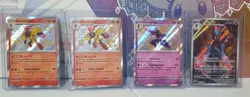 English Pokemon TCG Armarouge & Ceruledge 197/191 4 Card Lot. See Description. - Image 1