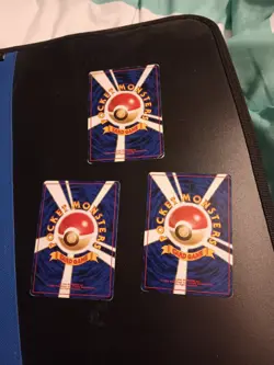 Lot of 3 original Japanese pokemon cards Pocket Monsters - Image 2