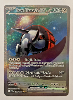 Iron Treads EX 248/198 SIR Scarlet & Violet Base Set 2023 Pokemon - Image 1