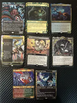 Magic the gathering mixed lot 8 cards - Image 1