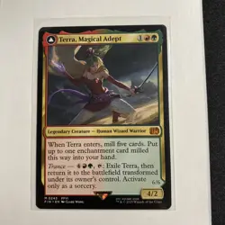 Terra Magical Adept Final Fantasy Magic the Gathering Regular Card NM - Image 1