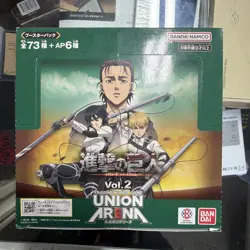 Bandai Namco Attack on Titan Vol. 2 Union Arena Trading Card Game Box - Image 2