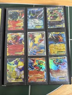 Pokemon Trading Card Collection Album Lot Of EX Manectric Entei M Tyranitar - Image 1