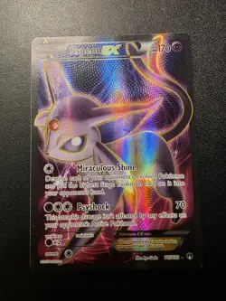 Espeon EX 117/122 Pokemon Breakpoint XY Full Art Ultra Rare Card - Image 1