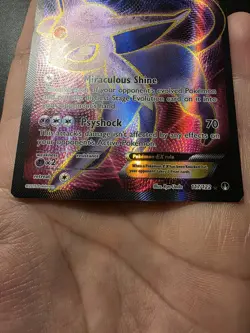 Espeon EX 117/122 Pokemon Breakpoint XY Full Art Ultra Rare Card - Image 5