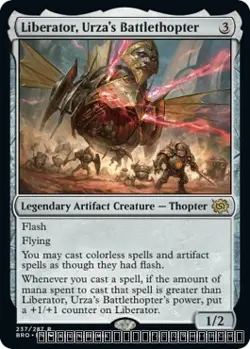 Liberator, Urza's Battlethopter [BRO - 237] - NM [Foil] TCG MTG - Image 1