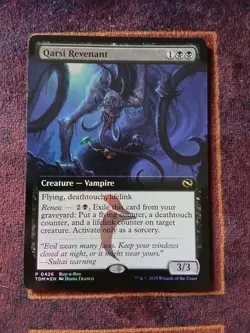 MTG - Qarsi Revenant - Foil - Borderless - Tarkir Dragonstorm - Image 1
