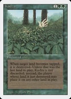 Kudzu Revised NM Green Rare Reserved List MAGIC THE GATHERING CARD ABUGames - Image 1