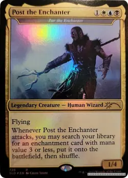 Post the Enchanter - Zur the Enchanter [SLD - 726] - NM [Foil] TCG MTG - Image 1